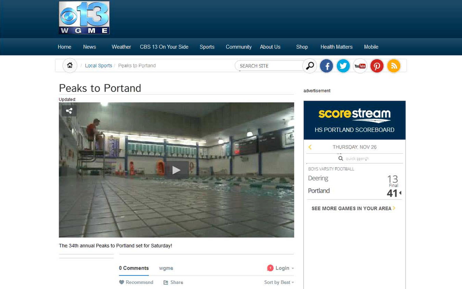 Client Newsroom - Peaks to Portland